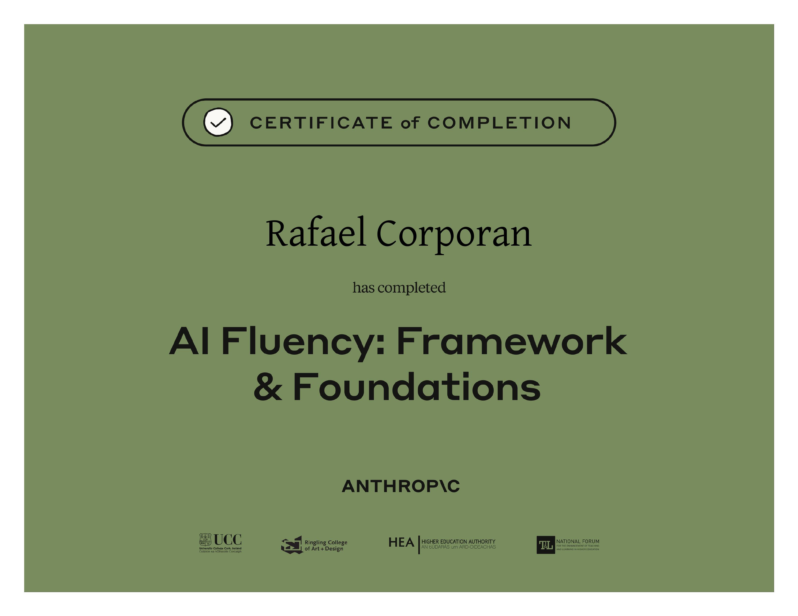 AI Fluency: Framework & Foundations