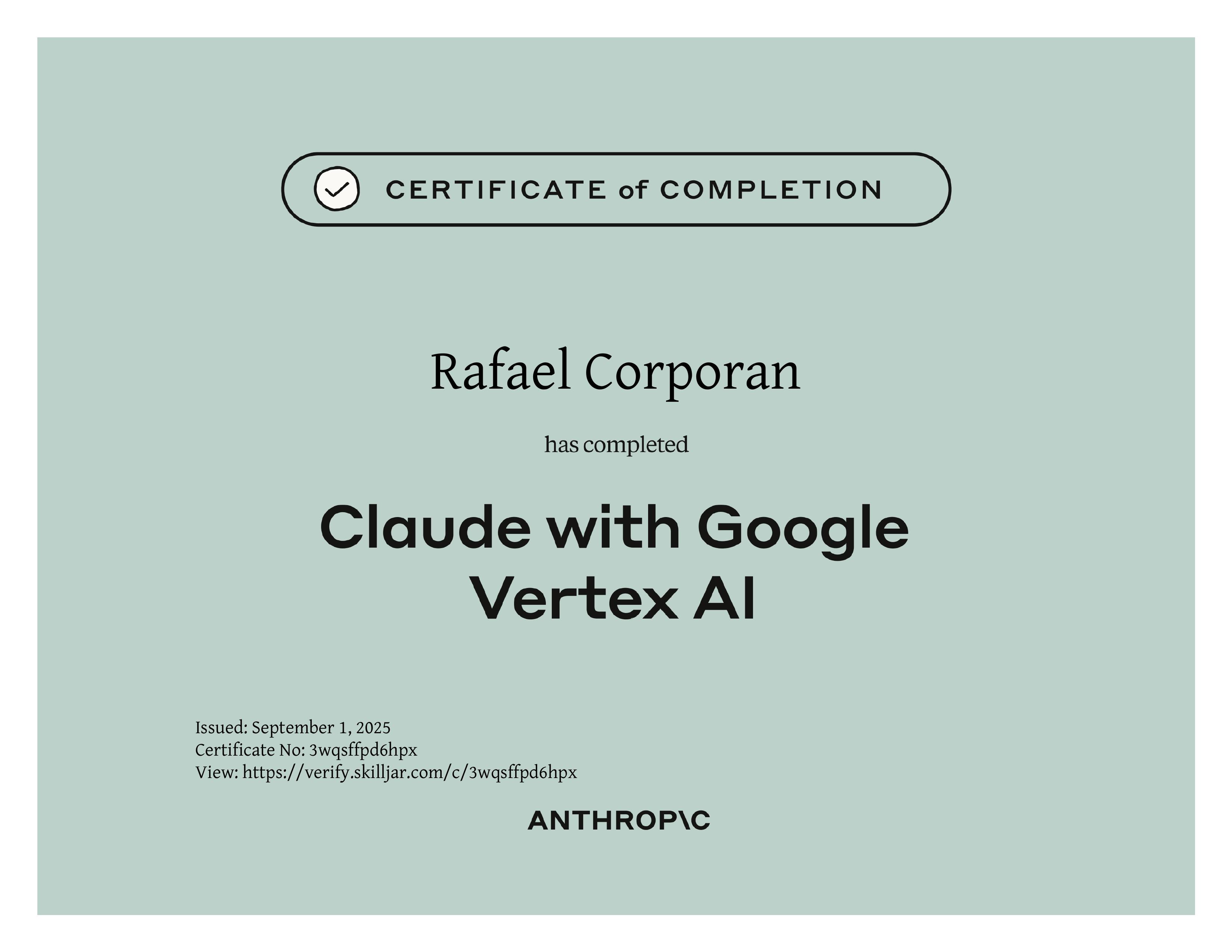 Claude with Google Cloud's Vertex AI