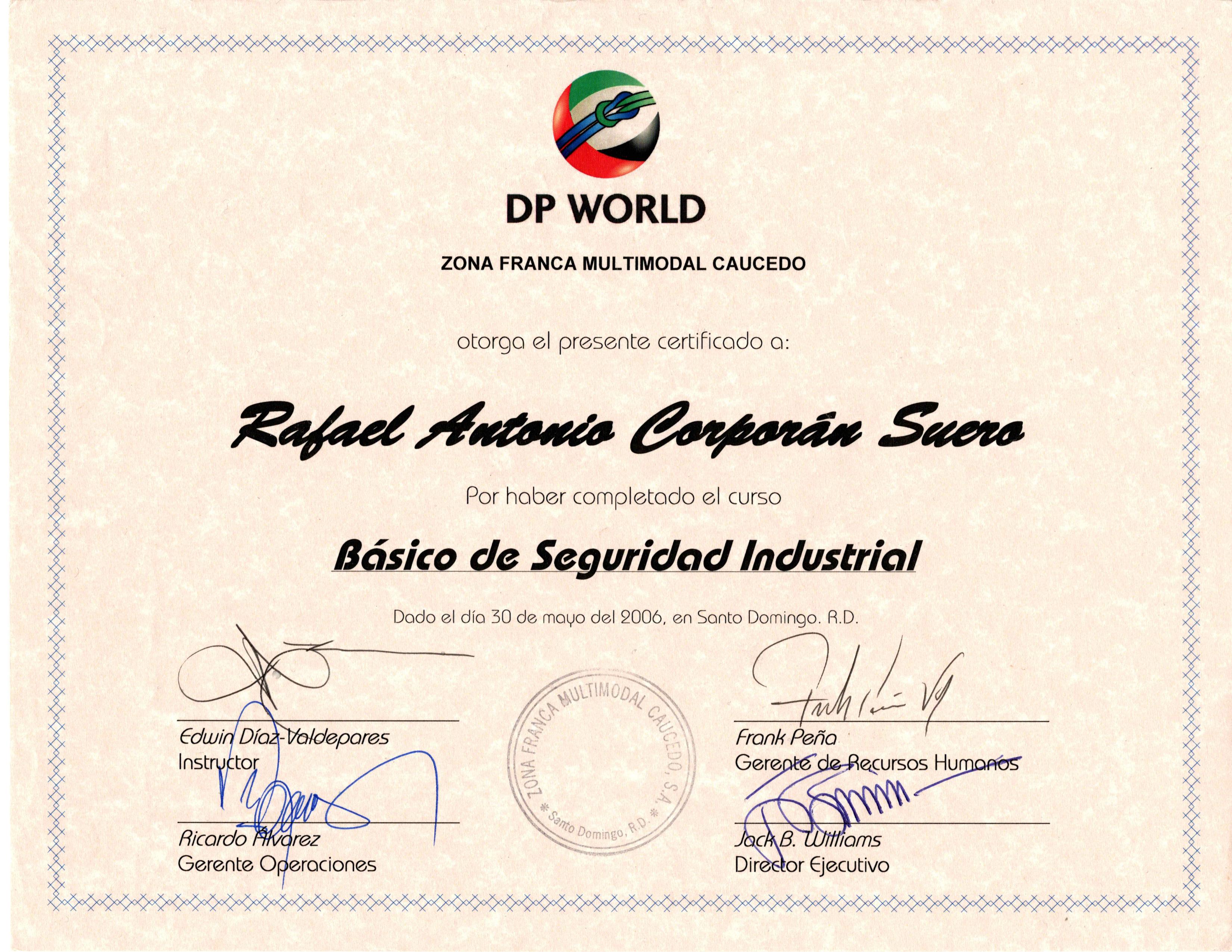 Basic Industrial Safety